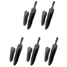 10X Black Mountain Bike Bicycle Road Tire Front Rear Mudguard Set Mud Guard Flying Fish