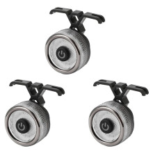 3X Cykel Brake Auto Sensing Light Vattentät LED Type-C Laddning Cykling Bakljus Cykel Bakljus Tillbehör B