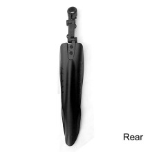 10X Black Mountain Bike Bicycle Road Tire Front Rear Mudguard Set Mud Guard Flying Fish