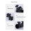 4PCS Awning Pole Fixing Tube Ground Bracket Windproof Adjustable Tent Canopy Support Rod Fixer 4