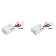 2X 24V 250W E-Bike Scooter Brush Motor Controller for Electric Bicycle Accessories