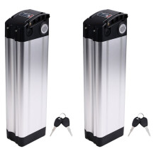 2X Ebike Battery Box 18650 Cells Lithium Battery Case Box Electric Bicycle Ebike Battery Case 36V