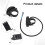 2X Electric Bicycle  Control Button Handlebar Mount Split Meter Switches Button for LCD Meter E-Bike Accessories 4