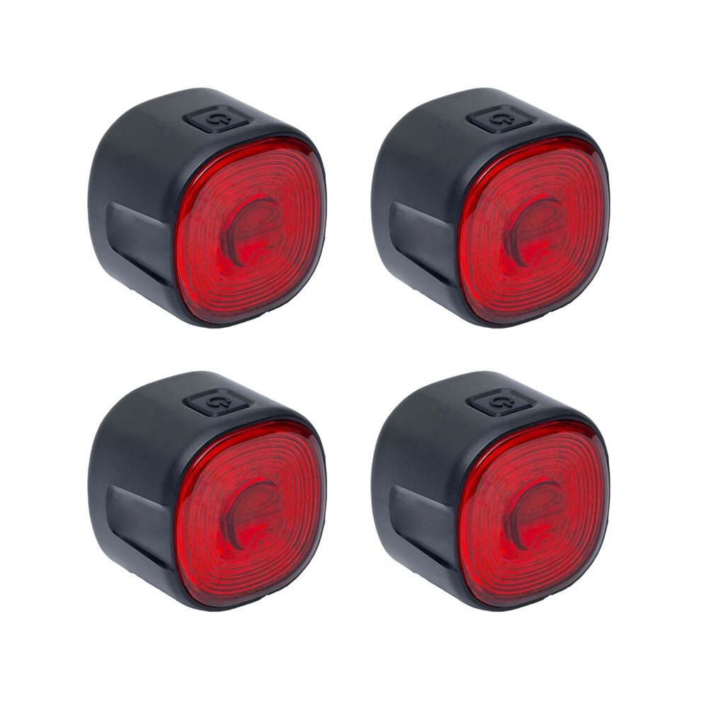 Photos - Climbing Gear 4X Bicycle Taillights, Automatic Brake Sensor Lights,Rechargeable Waterproof Riding Taillights