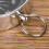 4X Portable Compass Keychain Ring Adventure Hiking Survival Aid Compass 6