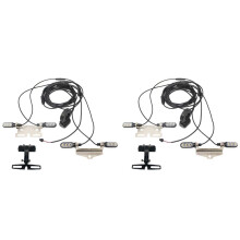 2X Electric Bicycle Ebike Turn Signal V04 12V Waterproof Cable LED Flashing V04-12V