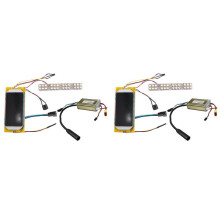2 Set 8 Inch Liquid Crystal Display+Controller for S1 S2 S3 Electric Scooter 36V Electric Scooter Parts