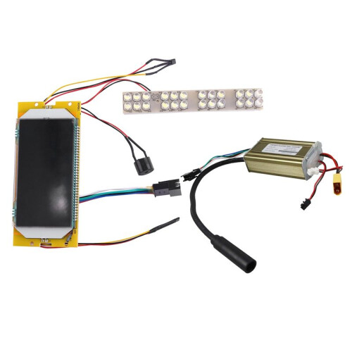2Conjunto Display de Cristal Líquido de 8 Polegadas + Controlador para Peças de Scooter Elétrico  S1 S2 S3 36 V 1