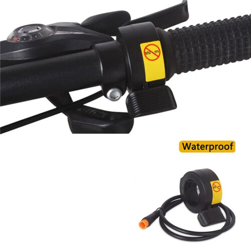 2X Ebike Thumb Finger Trigger Throttle 3 Pin Left Right Throttle Accelerator 22mm for E-Motorcycle-A 2