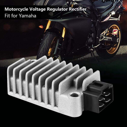 2 Pcs Motorcycle Accessories: 1 Pcs Aluminum Voltage Regulator Rectifier & 1 Pcs Regulating Rectifier 2