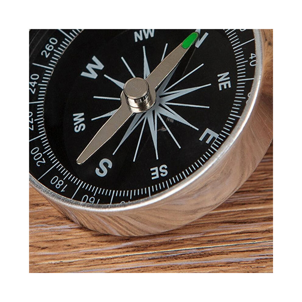 4X Portable Compass Keychain Ring Adventure Hiking Survival Aid Compass 6034175351166