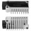 2 Pcs Motorcycle Accessories: 1 Pcs Aluminum Voltage Regulator Rectifier & 1 Pcs Regulating Rectifier 5