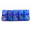 10Pcs Symbol Dice Double Colors Math Counting Teaching Add Subtract Dice Digital Dice Dice Acrylic Teaching Tool-C 2