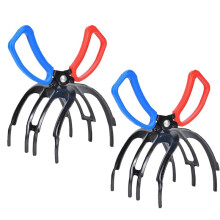 3 Claw Fish Gripper, Metal Fishing Pliers Gripper Fish Control Clamp, Three Teeth Fishing Pliers Fish Grip Tackle (2PCS)