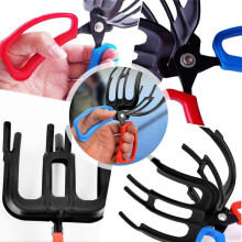 3 Claw Fish Gripper, Metal Fishing Pliers Gripper Fish Control Clamp, Three Teeth Fishing Pliers Fish Grip Tackle (2PCS)