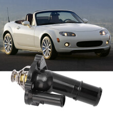 Coolant Thermostat LF70 15 170 Compatible with Mazda 3 5 MX‑5 Premium Quality
