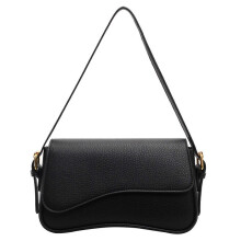 (Black) Women Retro Shoulder Bag Simple Crossbody Bag Saddles Bag PU Leather Messenger Bag Trendy Purse for Daily Travel Red
