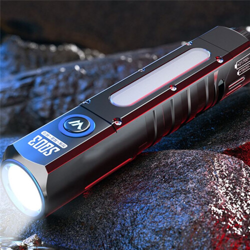 Warsun SQ03 Enhanced Version Flashlight Strong Light Rechargeable Emergency Outdoor Home Small Portable Long-Range 2