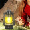 Portable Camping Lamp USB Rechargeable Hanging Tent Lantern Without Remote Control Dynamic Flame Light Battery Powered B 2