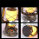 Portable Camping Lamp USB Rechargeable Hanging Tent Lantern Without Remote Control Dynamic Flame Light Battery Powered B 6