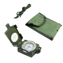 Professional Outdoor Camping Compass Waterproof Camouflage Sighting Clinometer Compass Hunting Hiking Guiding Tools