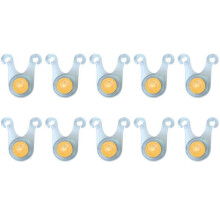 Garde-Lumière de Corde de Tente, Lampe Suspendue Petite Lampe de Poche LED Camping en Plein Air Pêche Avertissement Lumière de Sécurité Jaune