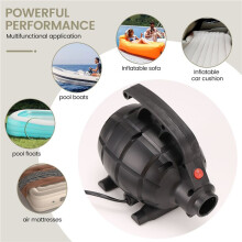 Portable Air Pump Air Mat for Tumbling Inflatable Pump for Home Air Bed Air Track Pump 600W Air Compressor EU Plug