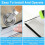 Tool Retractor Roller for Fly Screens, 4PCS Install Fly Screen Replacement Part, Fly Screen Accessory Insect Protection 6