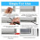 Tool Retractor Roller for Fly Screens, 4PCS Install Fly Screen Replacement Part, Fly Screen Accessory Insect Protection 4