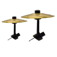 Mini Drum Cymbal Car Air Vent Clip – Durable Metal Crash Cymbal Dashboard Decoration for Drummers