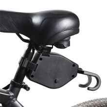 Bicycle Tow Rope Bungee Cord Strap for Parent-Child Bike Towing Elastic Retractable Convenient Trailer Rope Bike Black