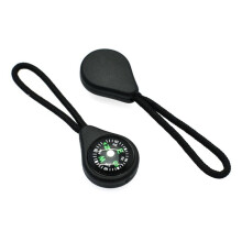 Brújula con Cremallera, Cinta para la Cabeza, Correa para el Hombro, Mochila, Ropa Deportiva, Accesorios, Negro
