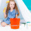 4Pièces Seaux Orange Résistants Pour Stockage 10