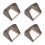 4Pièces Protections Prises Murales Noir Usage Polyvalent 9
