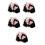 5Paires Moufles Chat Douces Pour Fursuit 5