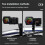 USB Socket Motorcycle Handlebar & Rear Mirror Waterproof Fast Charger Phone Power Adapter Digital Voltmeter Thermometer 8
