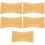5Pièces Coussin Cou Sauna Imitation Portable Respirant 9