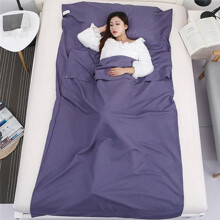 Saco de Dormir Liner Saco de Dormir Al Aire Libre Camping Hotel Hoja de Viaje Camping Mat Camping Equipo
