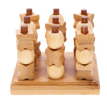 5Ensembles Jeu D'échecs En Bois 3D Kaki Robuste Jouet Éducatif Enfants