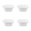 4Pièces Siège Wc Portable PU Design Sûr Démontable 9