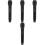 4 Pièces Microphone Sans Fil Haute Simulation Pour Spectacle Scénique 3