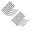 50Pcs Professional Charcoal Pencils for Sketching and Writing 8