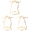 3Pcs Golden Mug Bracket Iron Cup Stand for Home Use 4