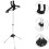 2Pcs Black Foldable Adjustable Garment Steamer Rack Stand for Clothes 11