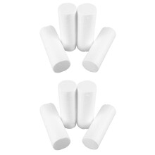 32 Pcs Polystyrene Foam Balls And Cylinders 15 Cm White For Diy