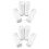 32 Pcs Polystyrene Foam Balls And Cylinders 15 Cm White For Diy 1