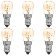 24Pcs Heat Resistant Oven Bulbs 25W E14 Screw Fit for Microwave Stove