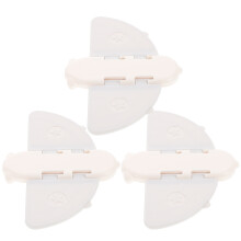 12Pcs Baby Proof Sliding Door Locks Beige Silicone Child Safety Locks