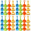 4 Sets Kids Beach Sand Plastic Rake Sifter Toy 7