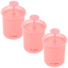 15Pièces Flacon Mousse Rose Et Manuel Pour Voyage